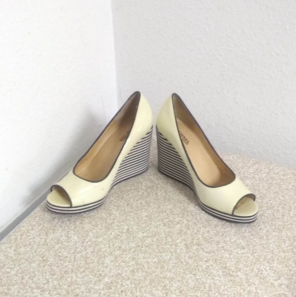 michael kors yellow shoes